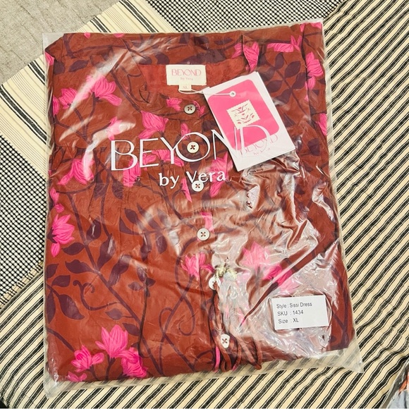 Beyond by Vera Sissi MAJORELLE RUST Fall 2024 Dress XL - Picture 9 of 9